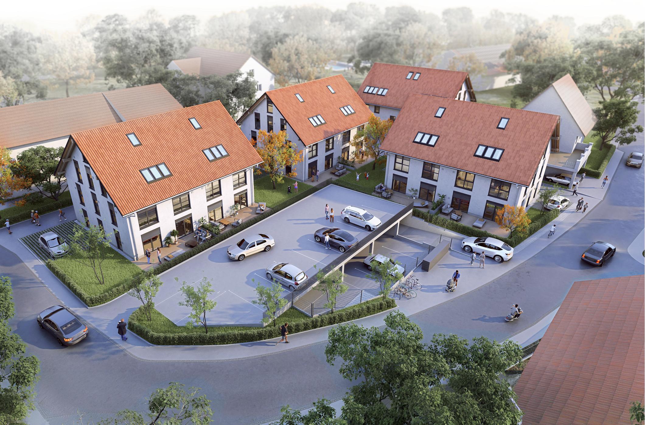Moderne Maisonette-Wohnungen in Osterzell
